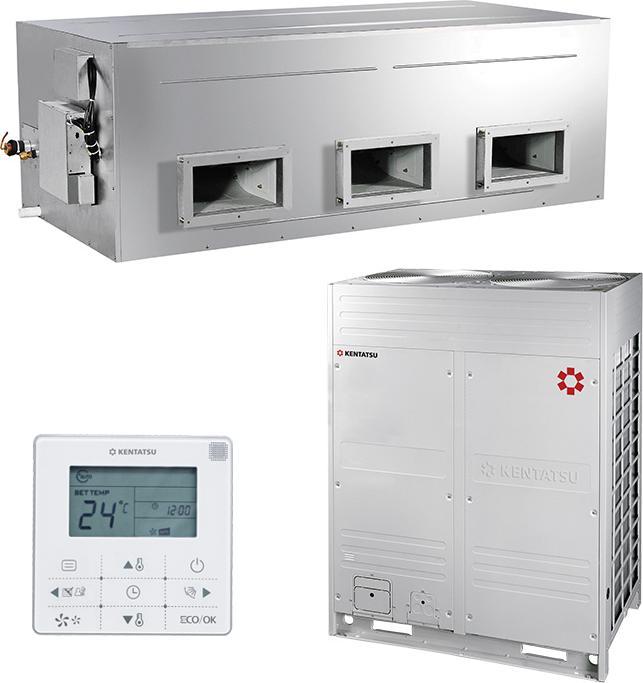 Канальный кондиционер Kentatsu KSTU280HFAN1/KSUR280HFAN3/-40