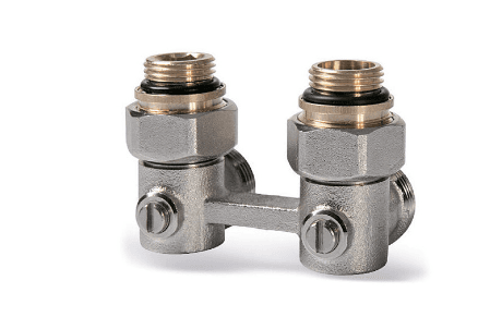 Узел нижнего подключения Delta угловой G 3/4 x 1/2 D=50 MM