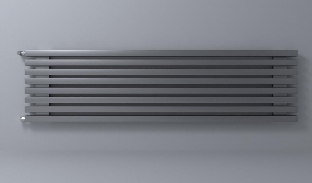 Радиатор стальной трубчатый Velar Q40 3000 H6, горизонтальный, 6 секции боковое