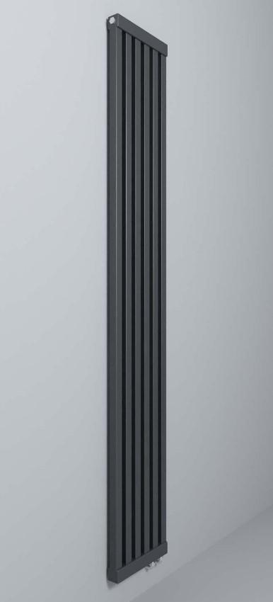 Радиатор стальной трубчатый Velar QT1 1750 V14, вертикальный, 14 секции Боковое