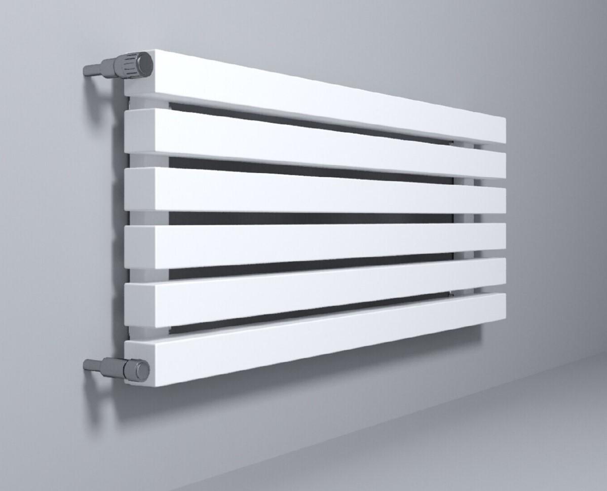 Радиатор стальной трубчатый Velar Q60 1000 H11, горизонтальный, 11 секций Боковое