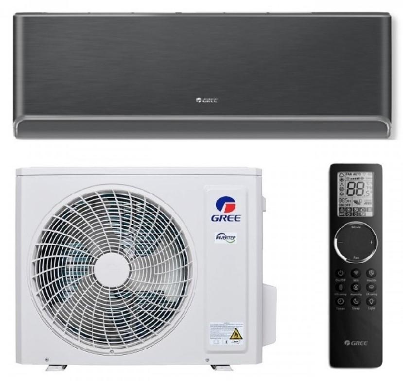 Кондиционер Gree Airy Black Inverter GWH09AVCXB-K6DNA1B