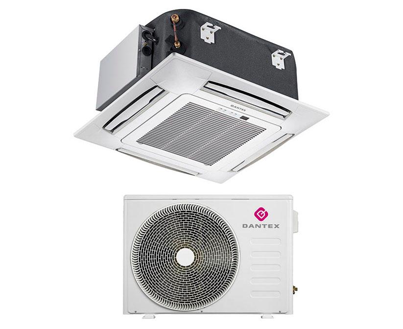 Кассетный кондиционер Dantex City-E RK-24UHT2N/RK-24HT2NE-W