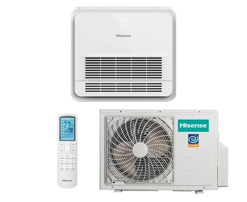 Напольно-потолочный кондиционер Hisense Heavy AKT-12UR4RK8/AUW-12U4RS8
