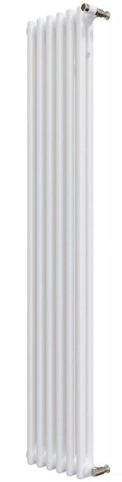 Стальной трубчатый радиатор 2-колончатый Zehnder Charleston 2180/6/1270/RAL 9016