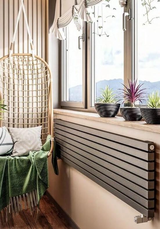 Радиатор стальной профильный WarmMet Cube 40 H 1750-9