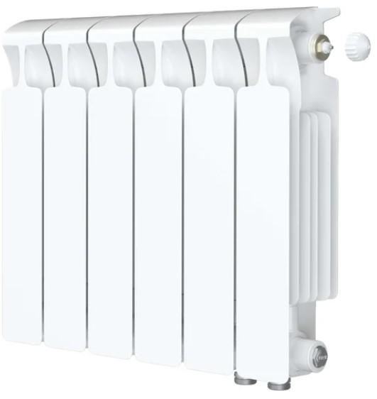 Биметаллический радиатор Rifar Monolit Ventil 350 05 сек. ниж. л. подкл.